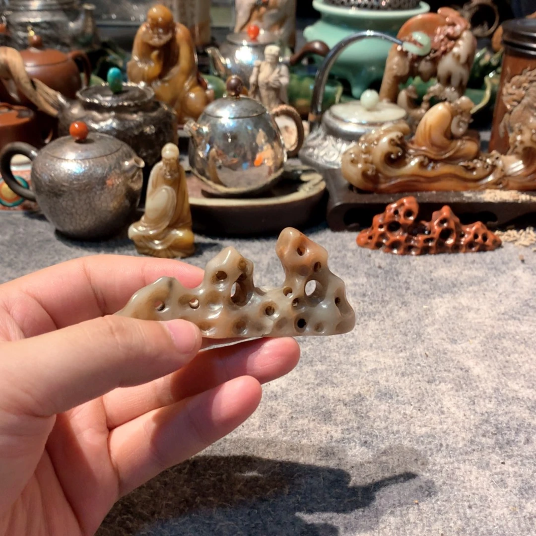 寿山石笔山哈哈哈哈