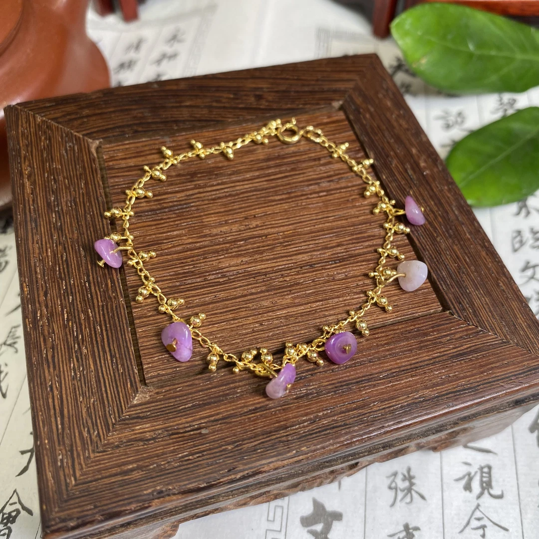 南非苏纪石舒俱来老料时尚设计感碎石手链 多样性发一/S896【特惠】