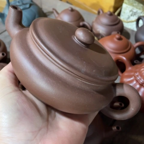 用****9紫砂壶上画出这段画儿就够