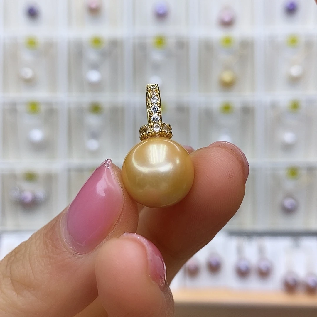 未镶嵌淡水珍珠吊坠(赠链)