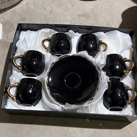 微瑕，不能明火，花茶杯碟