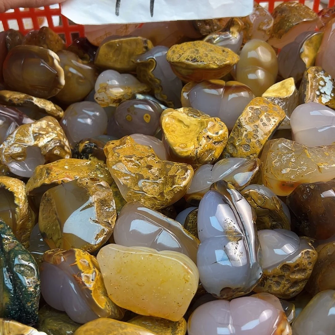 玛瑙/玉髓合金颈饰