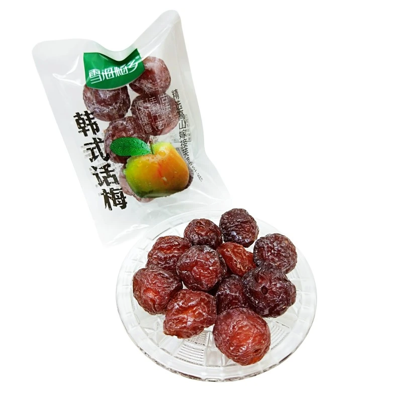 雪海梅乡韩式话梅500克酸甜果干小包装休闲零食美味小吃蜜饯
