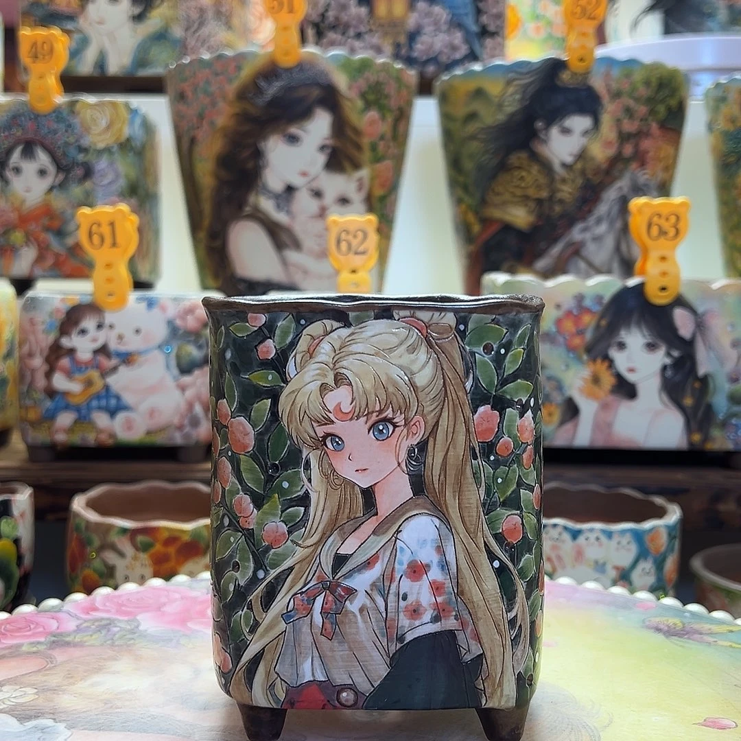 南海的精工美女高方盆（五折特价）
