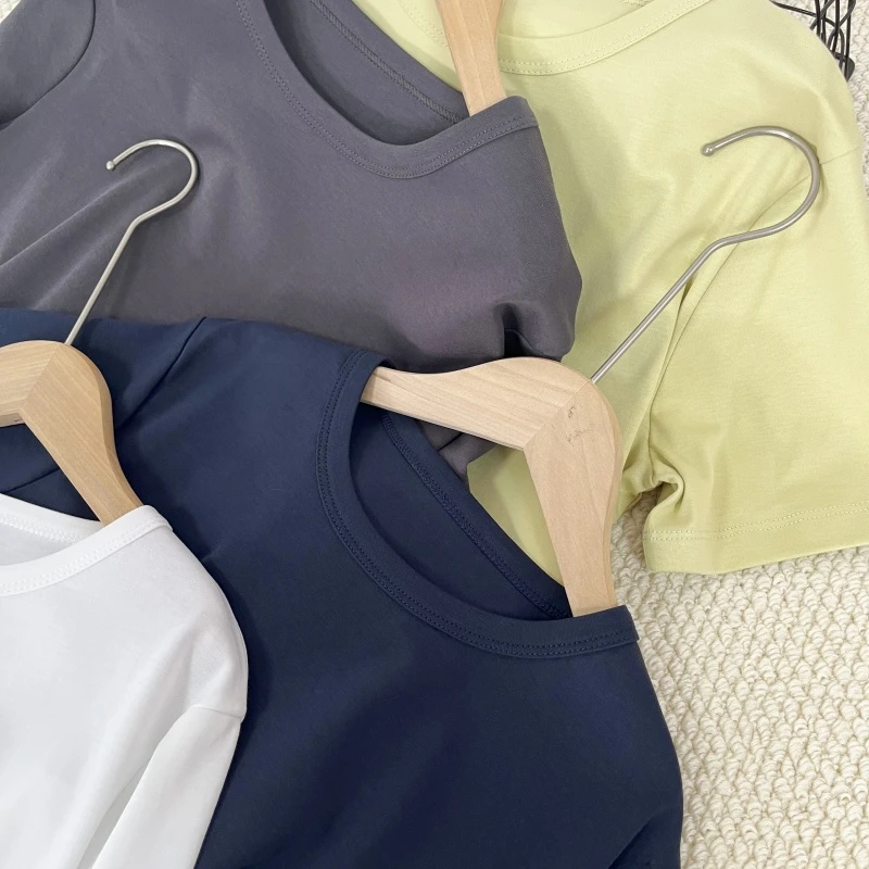 品质~女士全棉短袖T恤 针织布