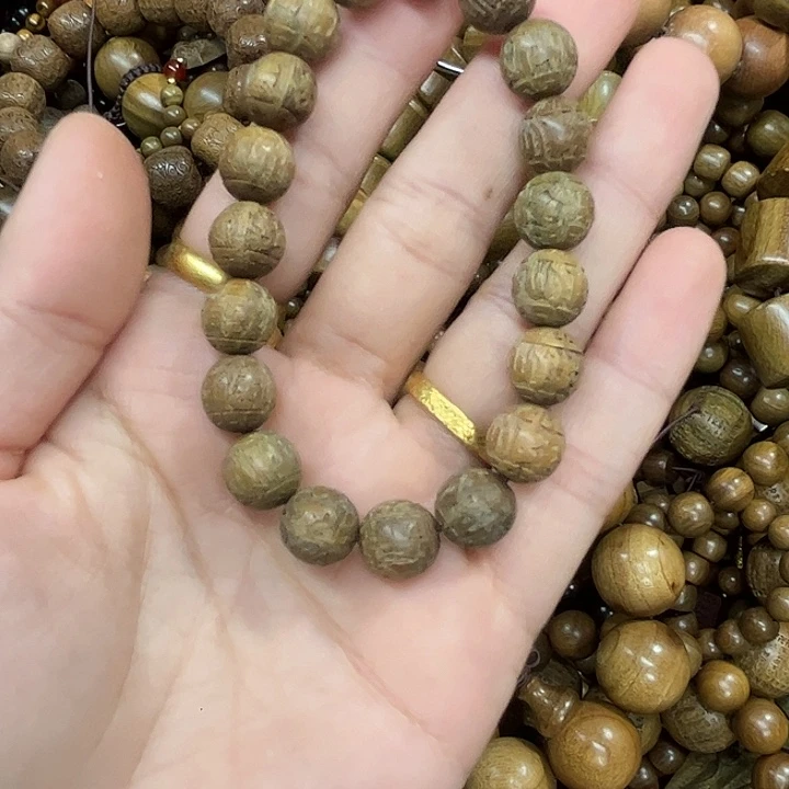 维腊木（绿檀）无事牌