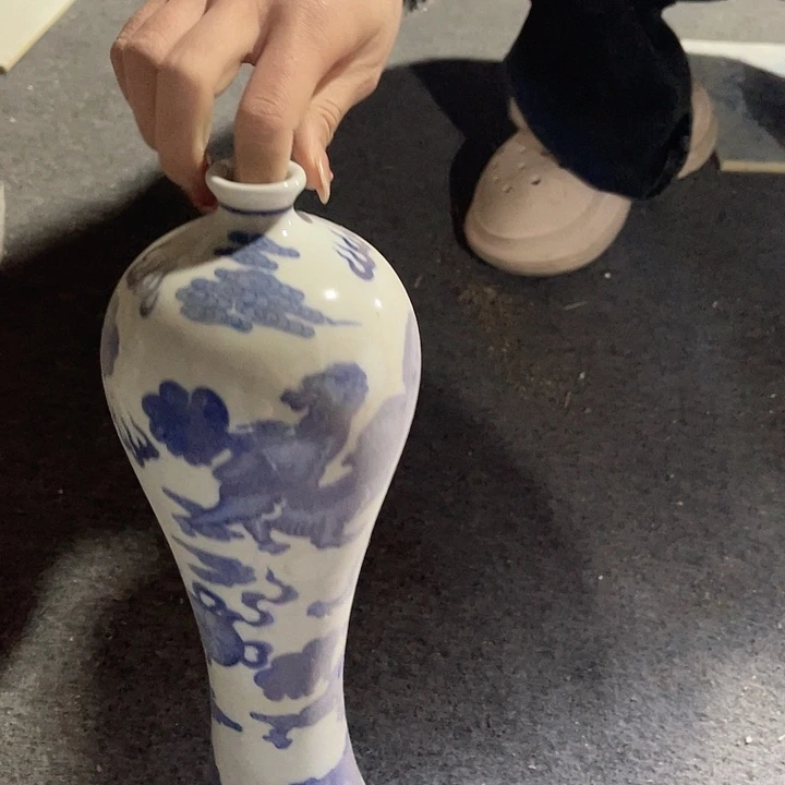 陶景德镇陶瓷青花瓶