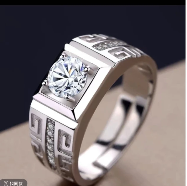 创意饰品白色 戒