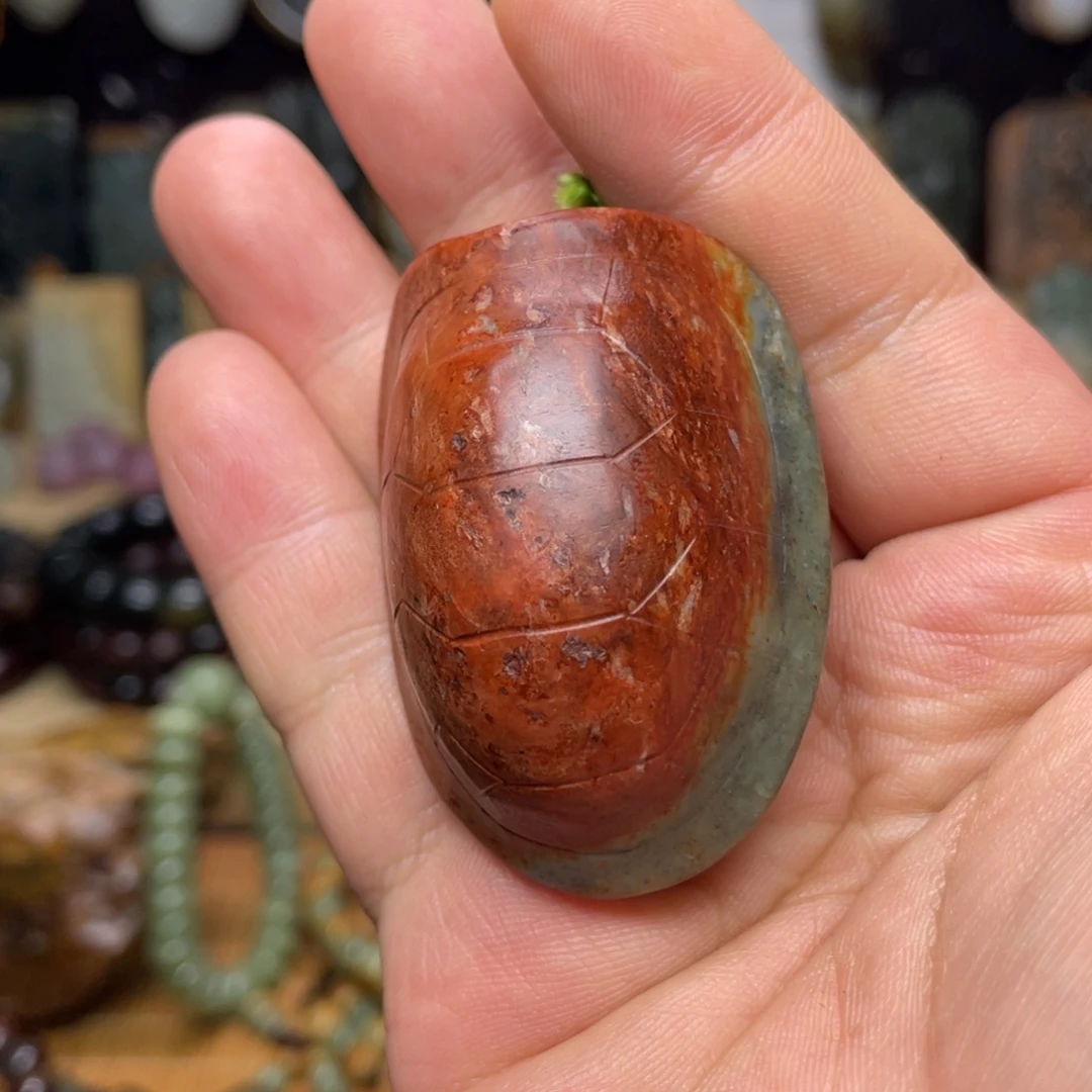 岫岩河磨玉（透闪石质玉）未镶嵌颈饰