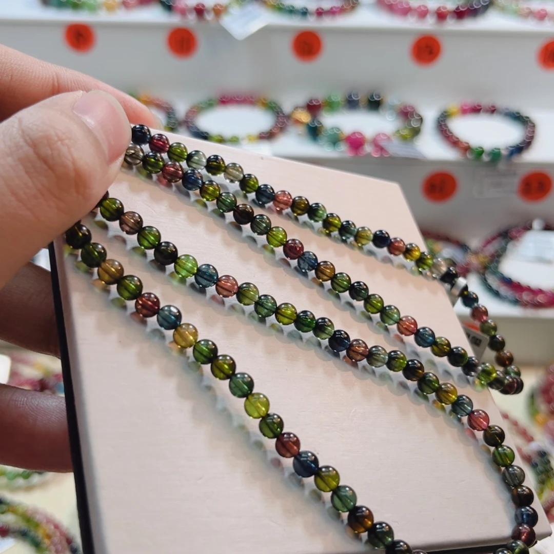 碧玺手串未镶嵌碧玺