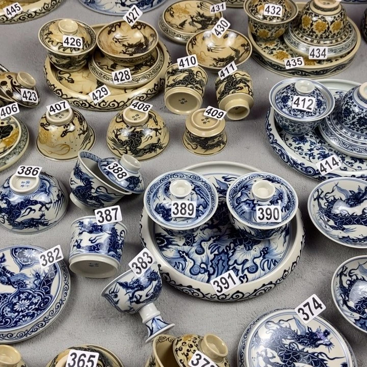 瓷片手工手绘手工制作