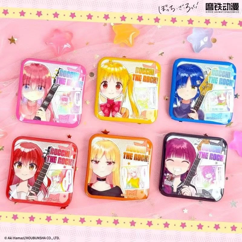 孤独摇滚动  方形吧唧徽章  随机 代拆