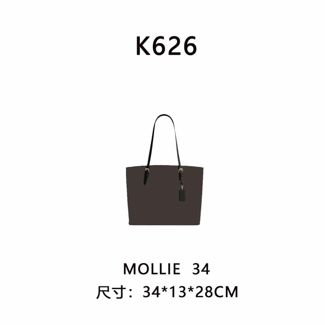 【K626】MOLLIE 34按编号拍（尺寸34*13*28CM）黑色老花女