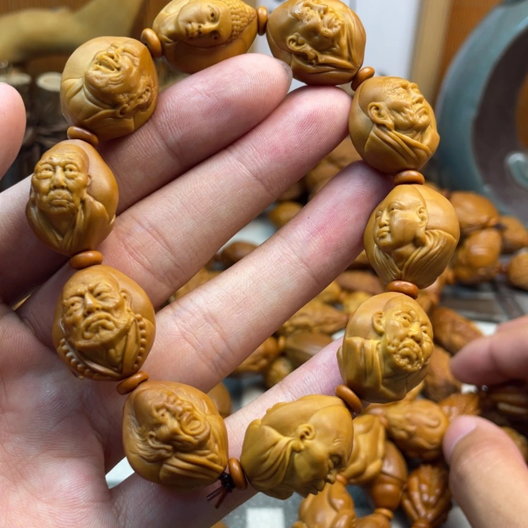 橄榄核手串/手链橄榄雕工艺手串5119