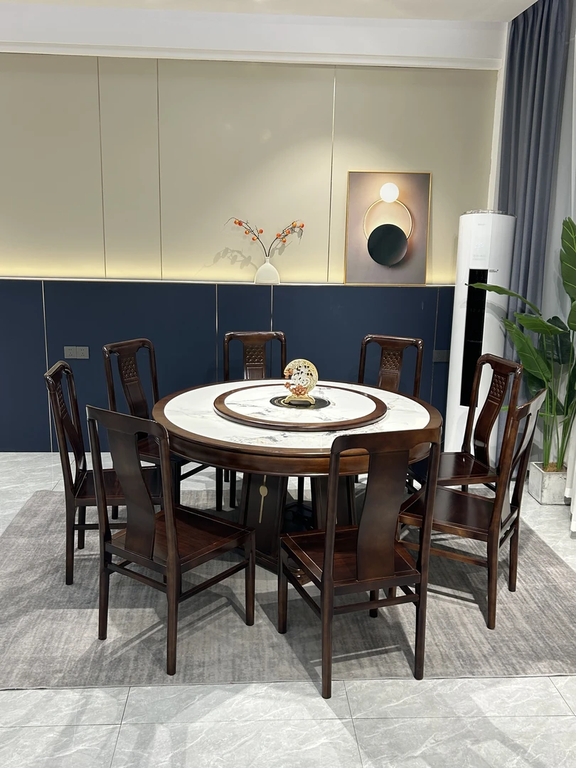【秀秀老板专拍链接】乌金木实木餐桌组合定制专属 非请勿拍