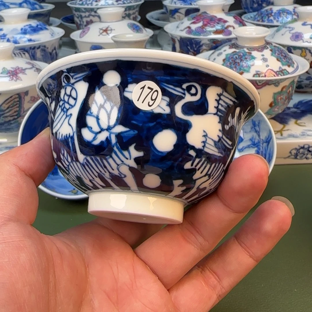 景德镇纯手工手绘茶具179