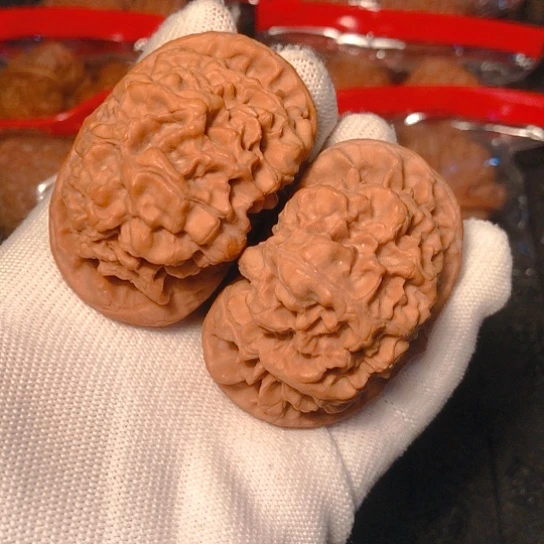 文玩核桃把件官帽55