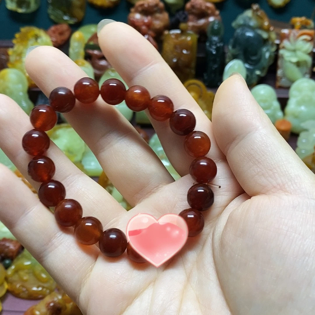 蛇纹石玉未镶嵌手链