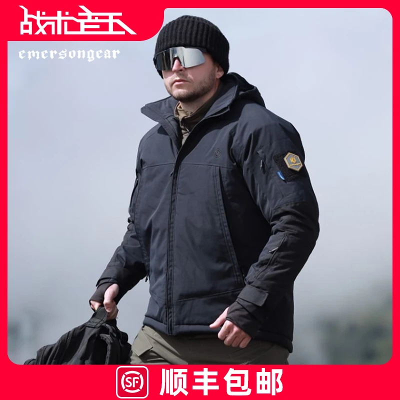 爱默生麝牛战术棉服男冬季户外极寒防寒服加厚户外保暖外套3M棉衣