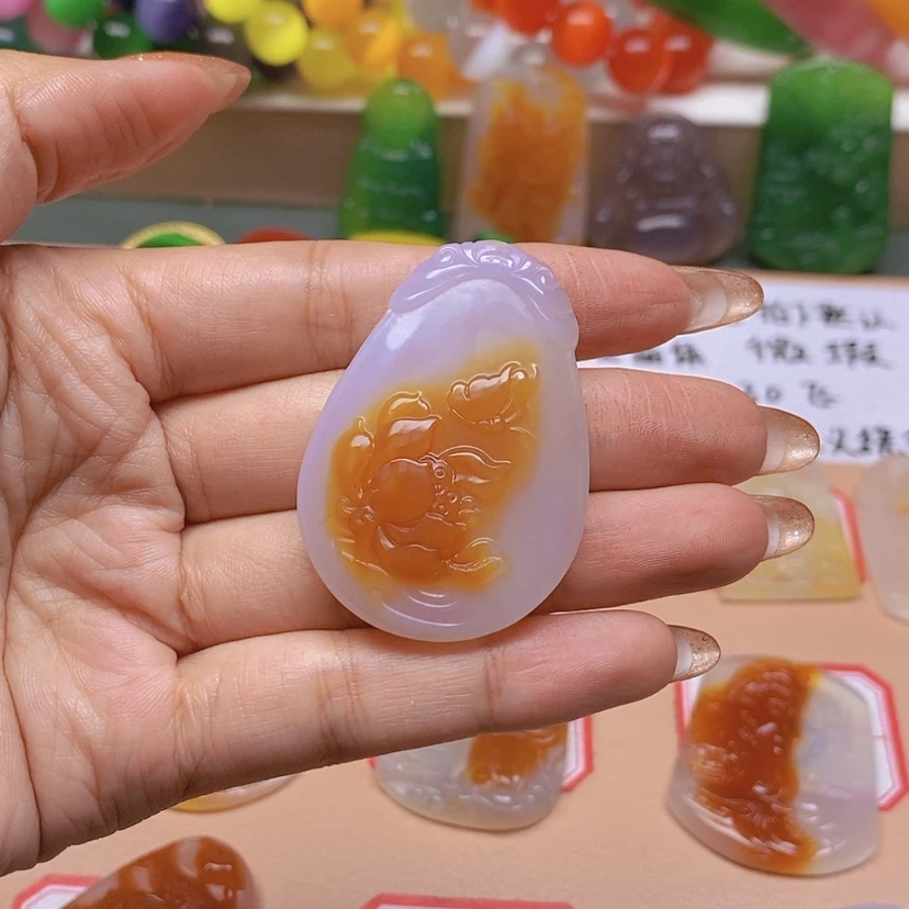 【闪购商品】玛瑙/玉髓颈饰未镶嵌向****?