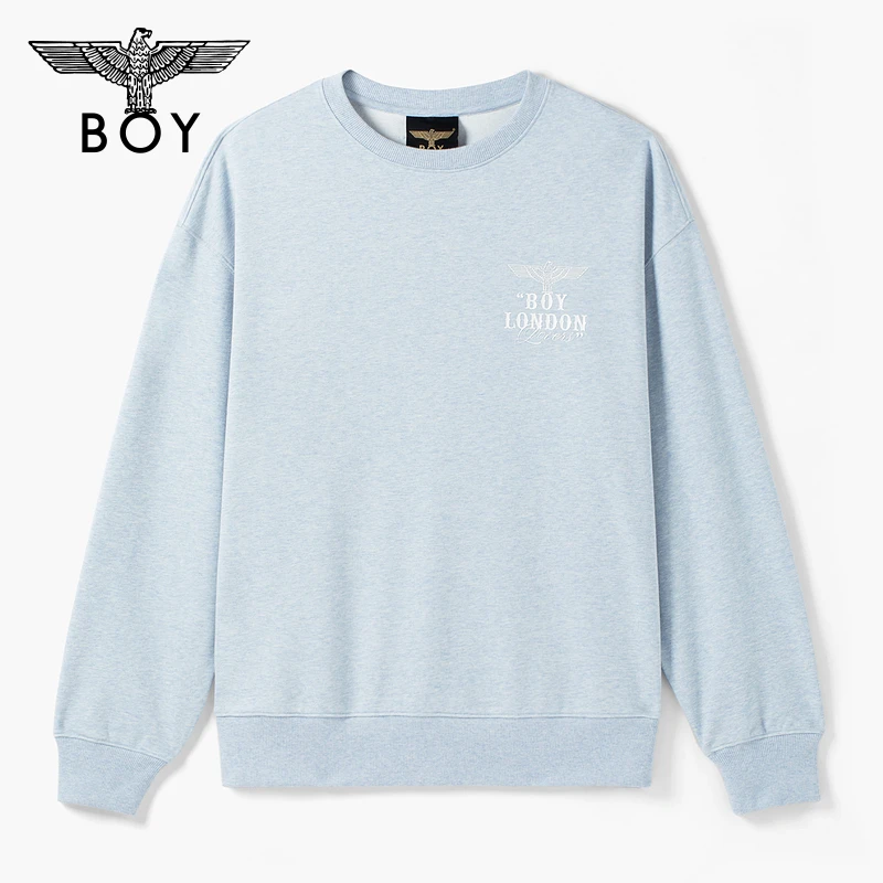 BOY LONDON中性款时尚潮流百搭通勤针织圆领套头卫衣N03011