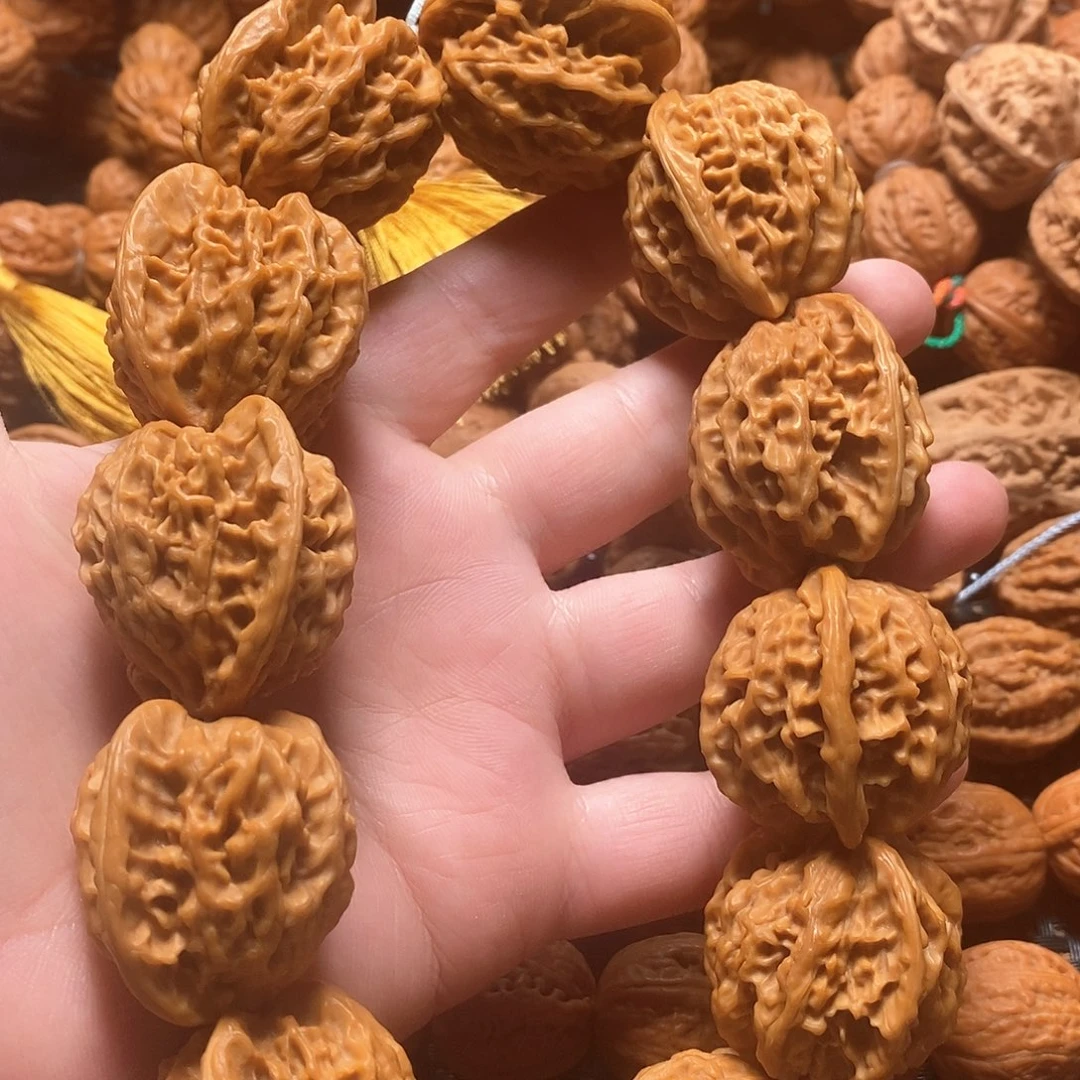 文玩核桃手串盘山手持12颗
