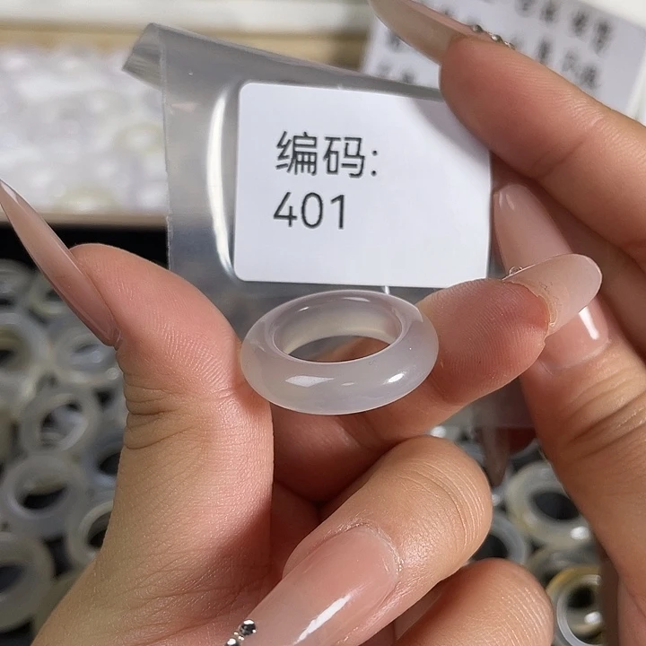 玛瑙/玉髓未镶嵌戒指401港15