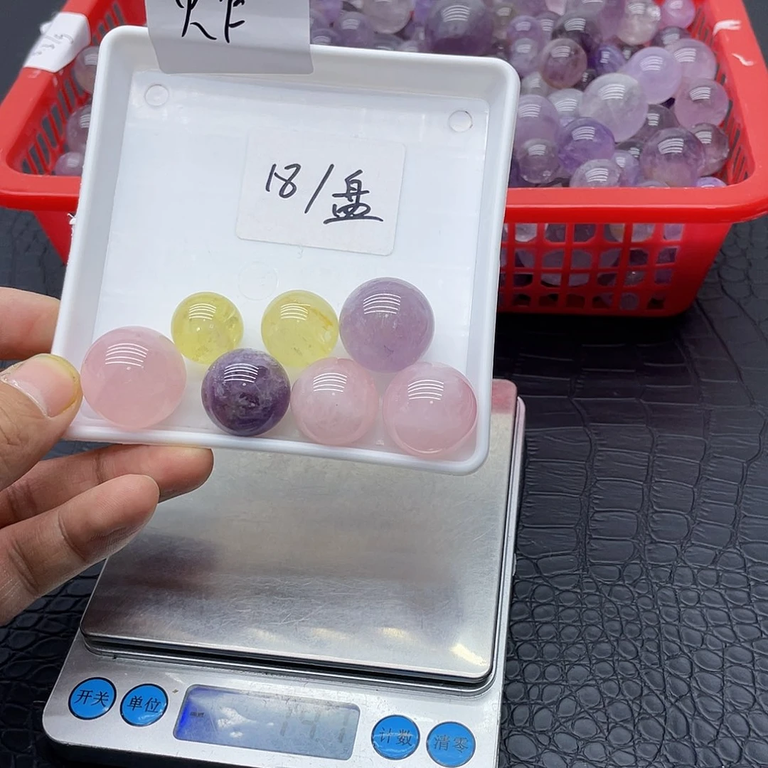 水晶未镶嵌珠宝半成品37