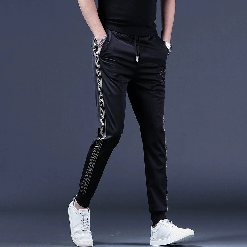 费维莫尔欧洲站夏季休闲裤男潮牌新款男裤裤子男士卫裤男装小脚裤