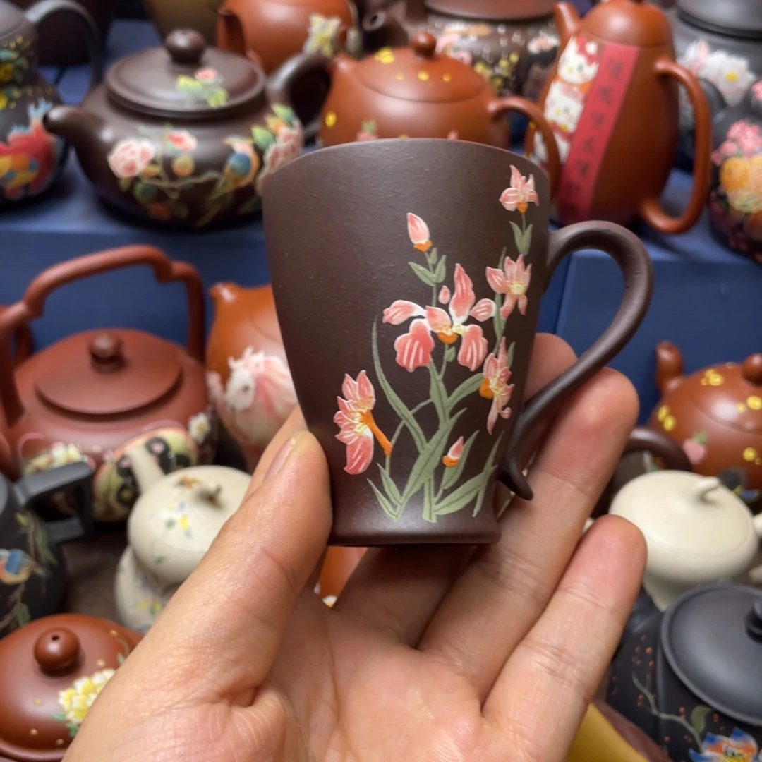 茶杯紫砂紫砂主人杯100cc