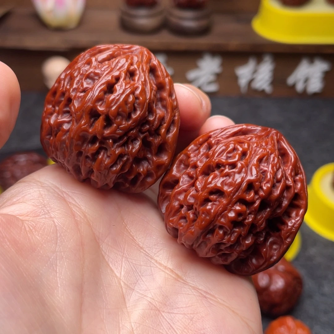 文玩核桃吊坠文玩核桃 手把件 南疆 40