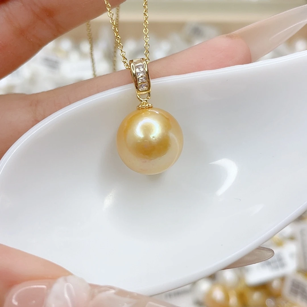 淡水珍珠合金吊坠(赠链)