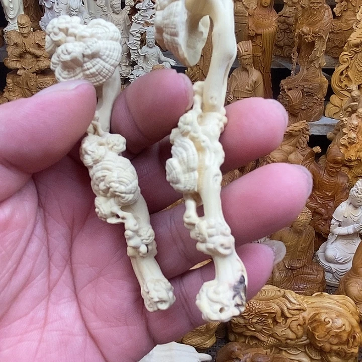 柏木（崖柏）如意手把