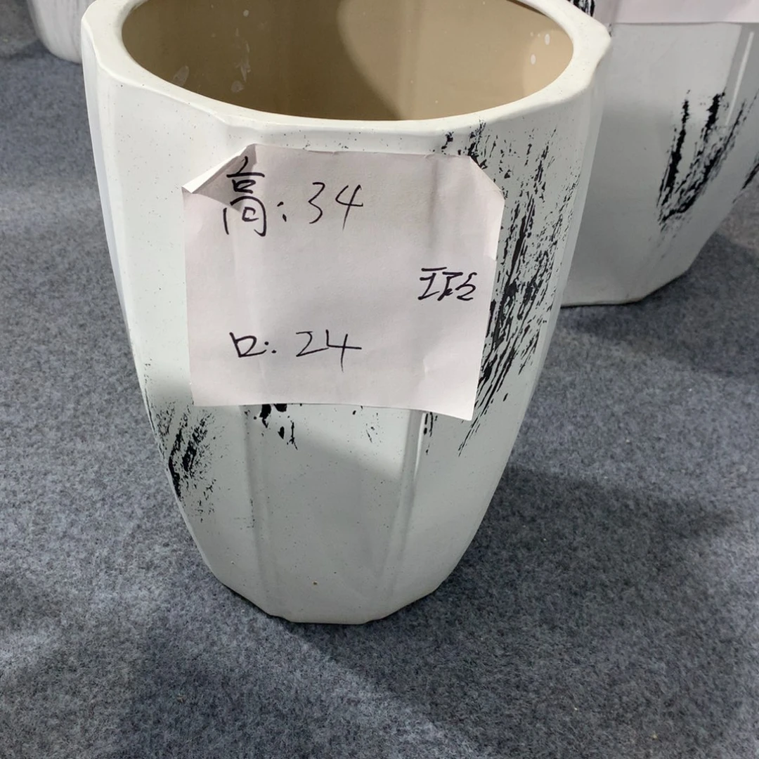 高温陶瓷花盆微瑕