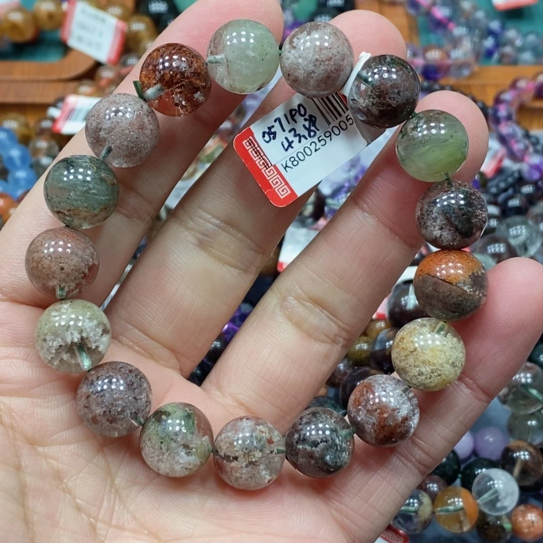 水晶手串未镶嵌天然