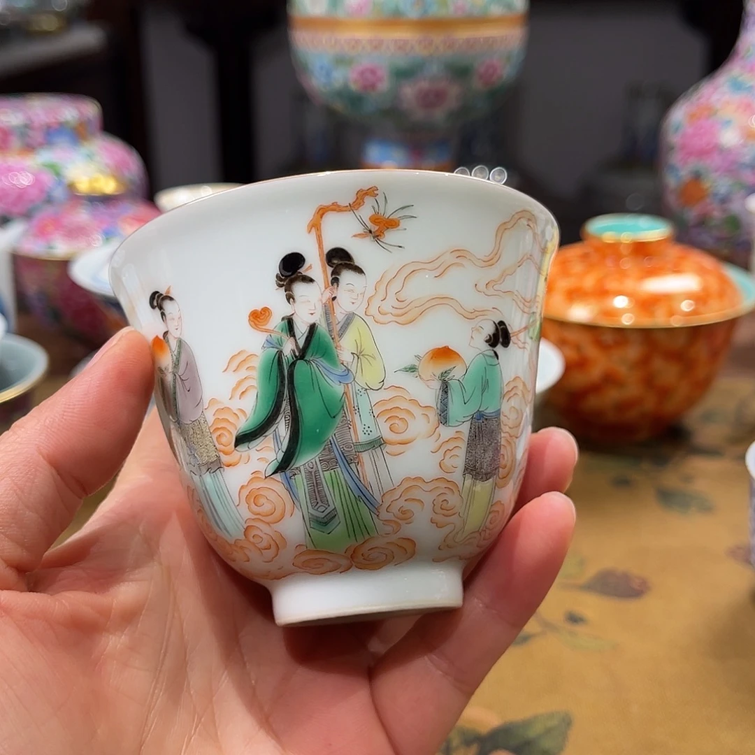 狐***诗精品陶瓷传世收藏