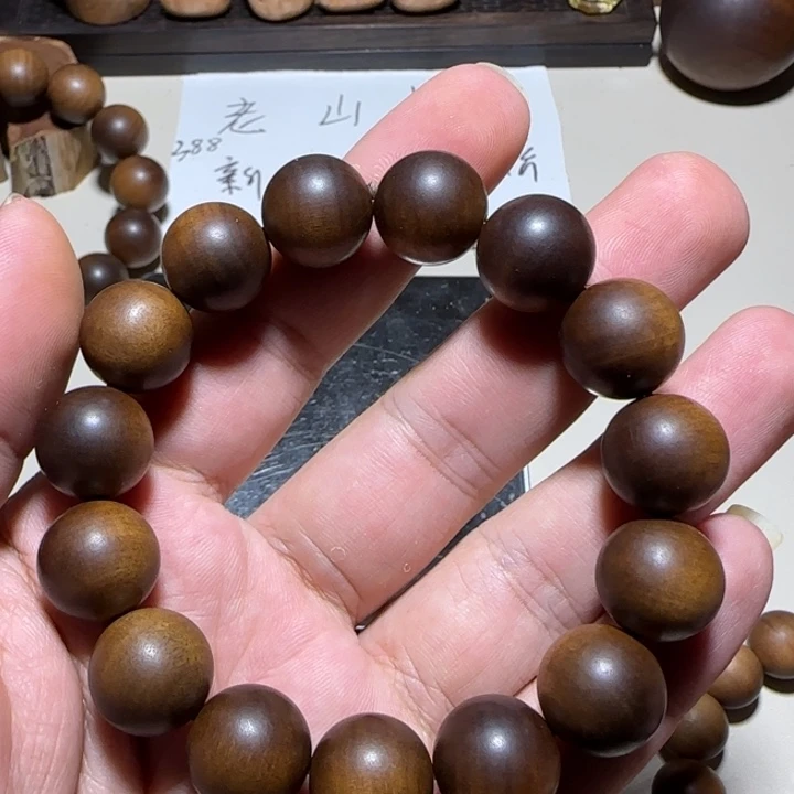 老山檀香1.5黑肉横纹奶香甜香凉百年系列老油料沉水级