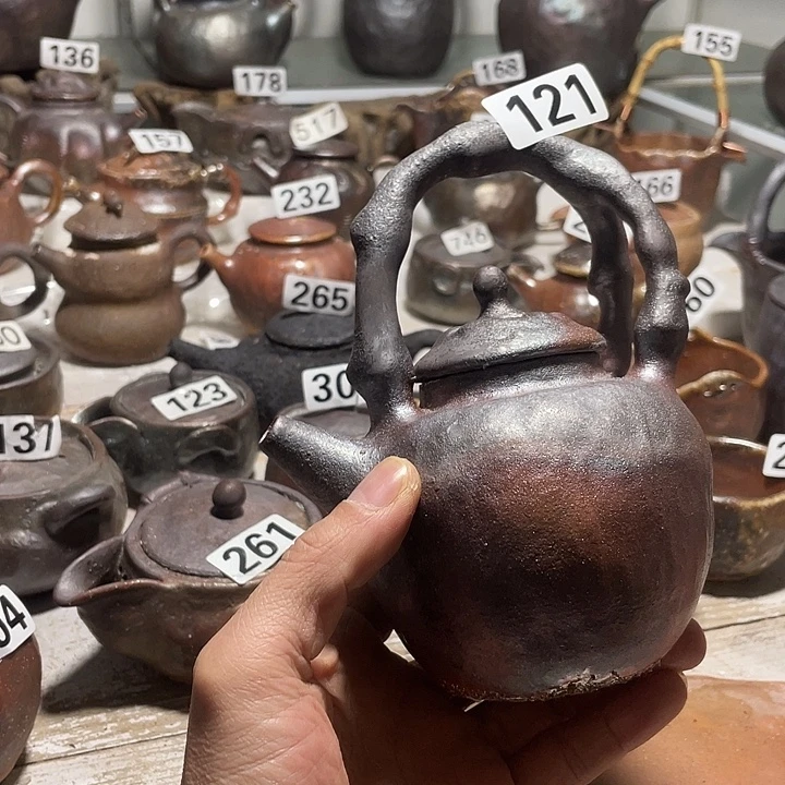 纯手工柴烧茶具精品