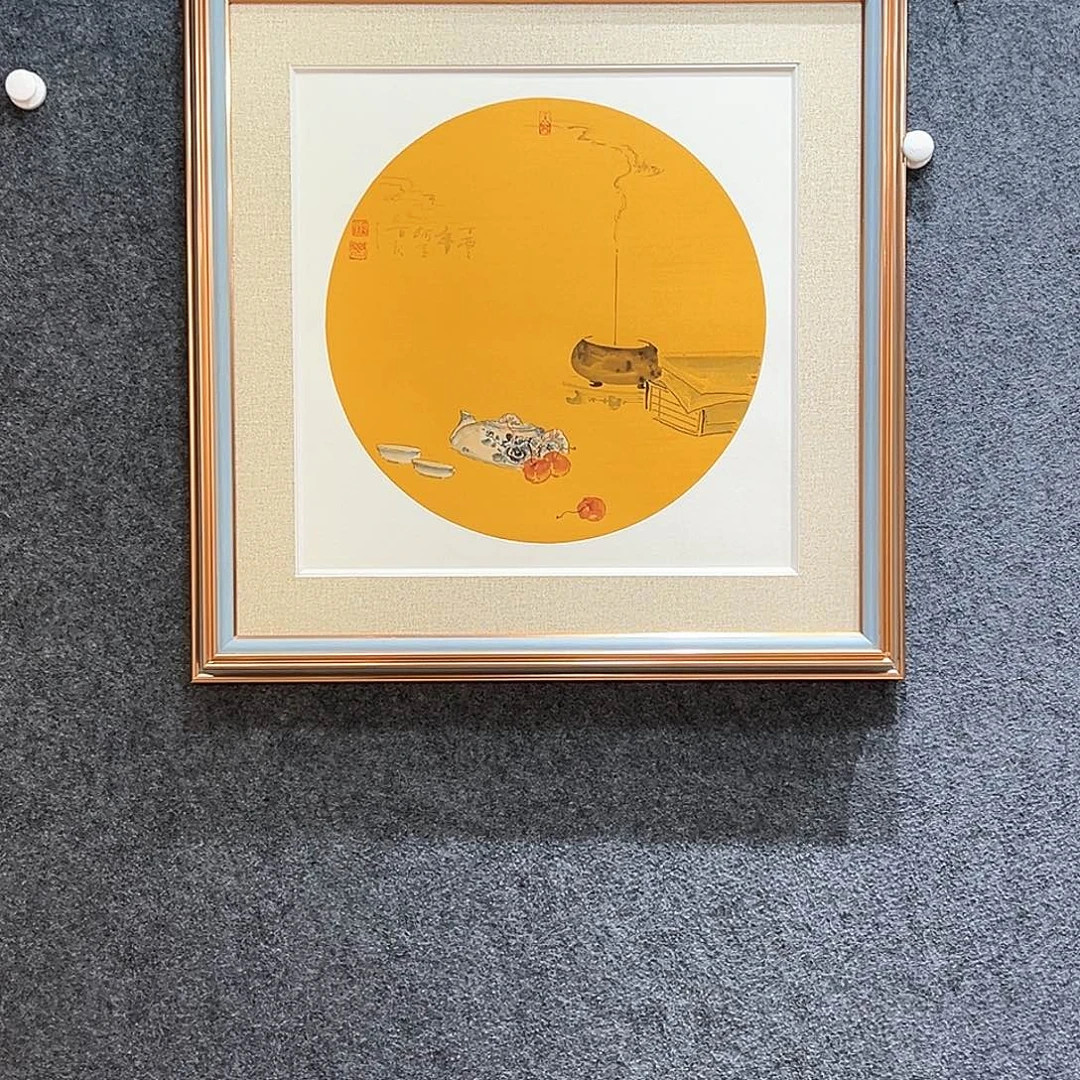 国画纯手绘系列画心