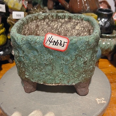 粗陶花盆手工花盆制作