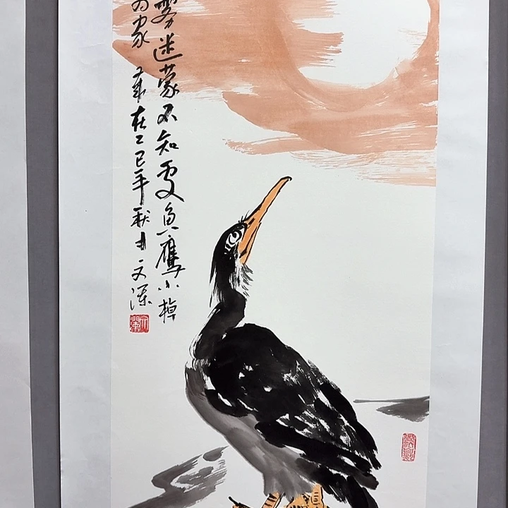 国画亲笔手绘放心去藏