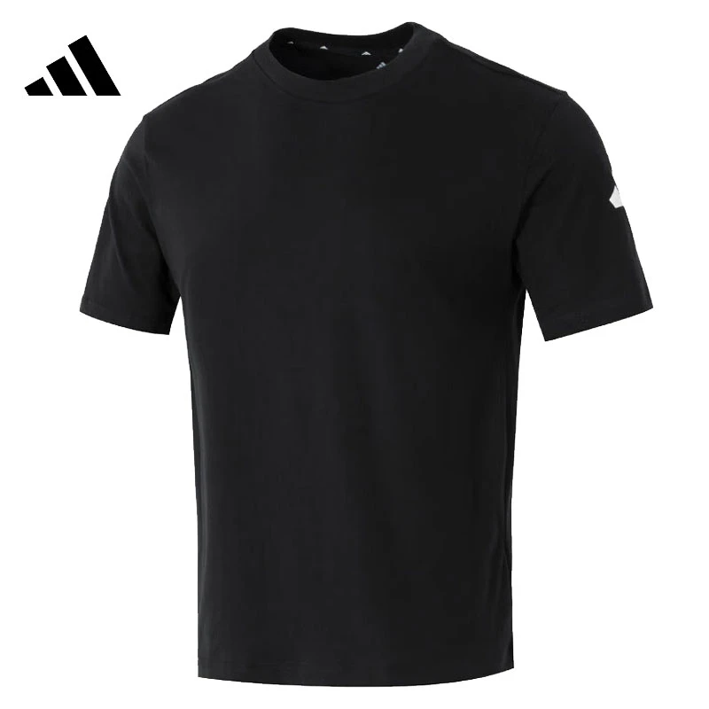 adidas/阿迪达斯男女款时尚百搭纯棉运动休闲短袖T恤JF3615