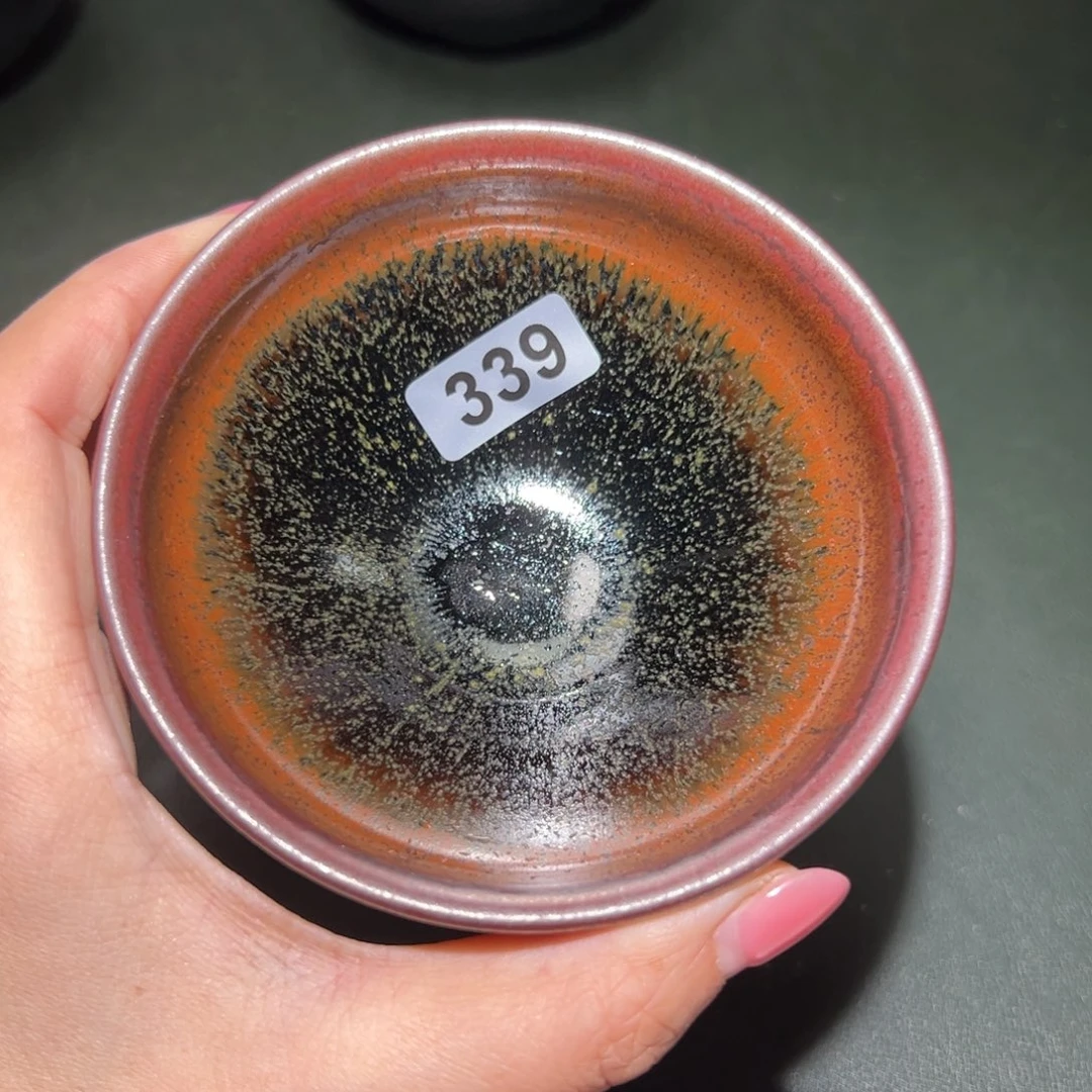 B***d茶盏全手工原矿原釉建盏