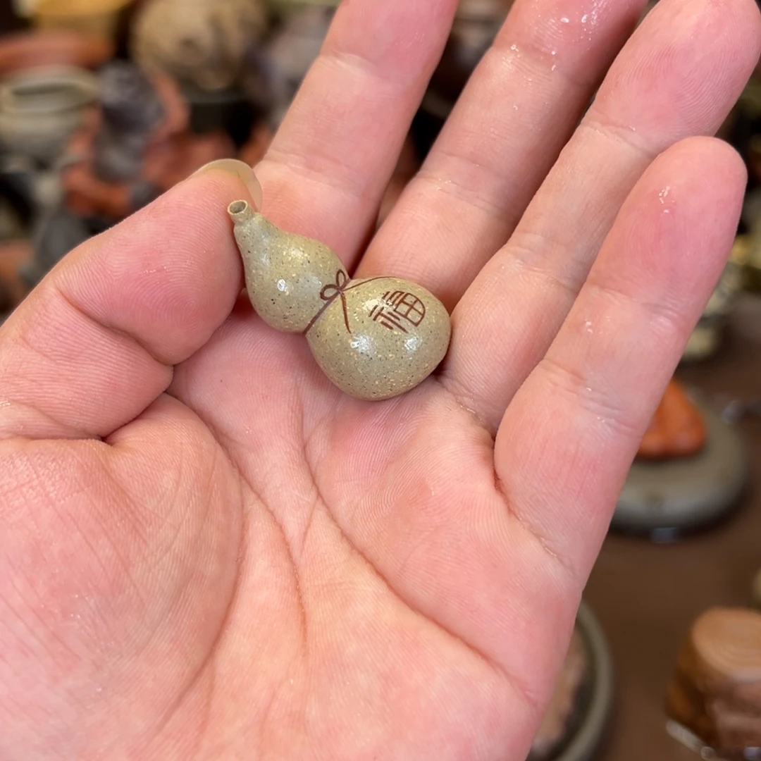 茶宠紫砂紫砂葫芦香插