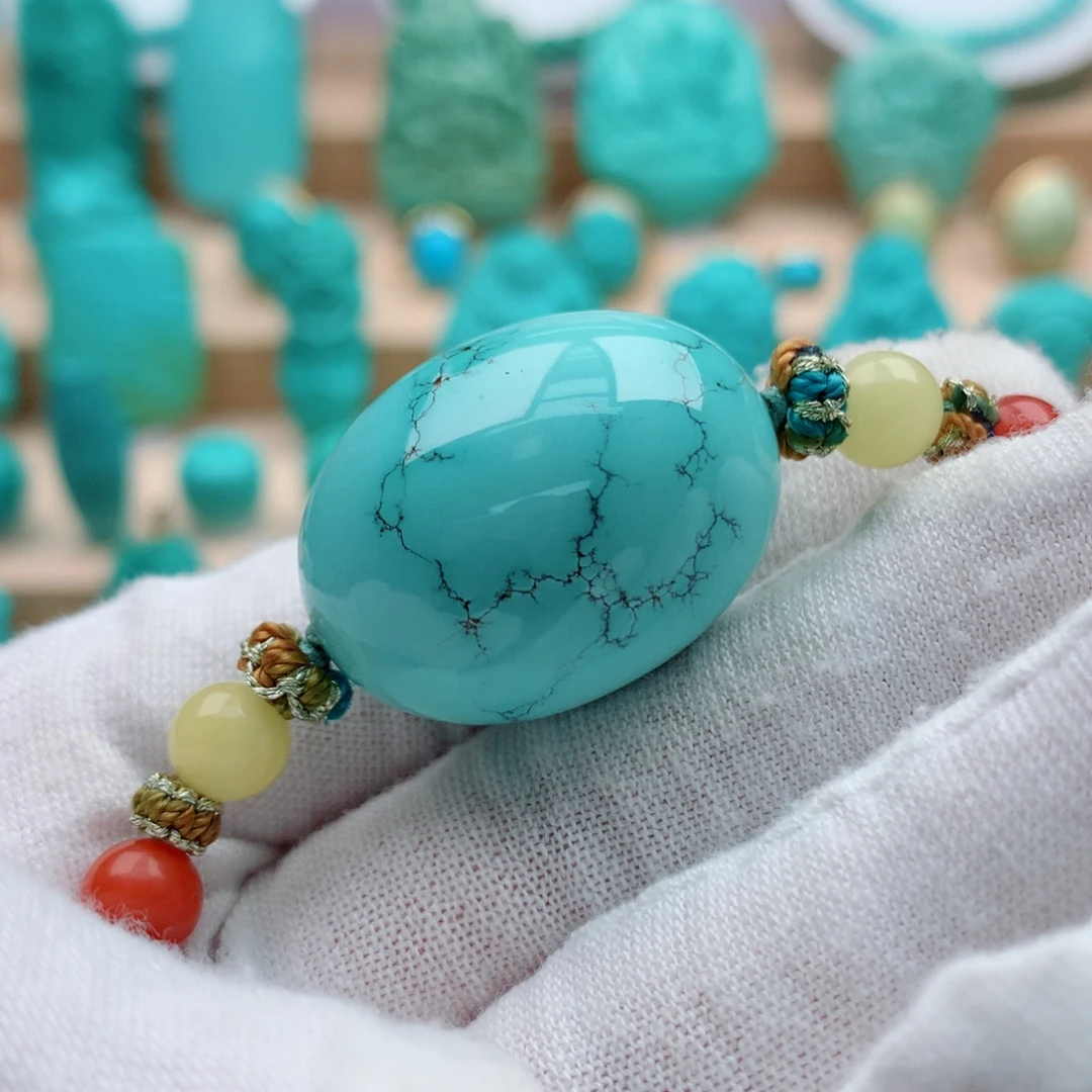 绿松石未镶嵌配饰