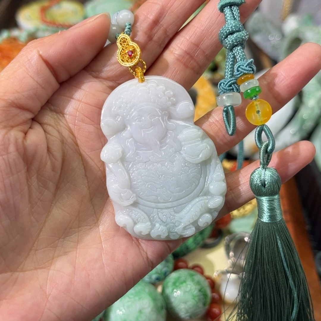 翡翠颈饰未镶嵌待编款