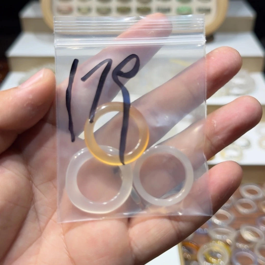 玛瑙/玉髓戒指合金