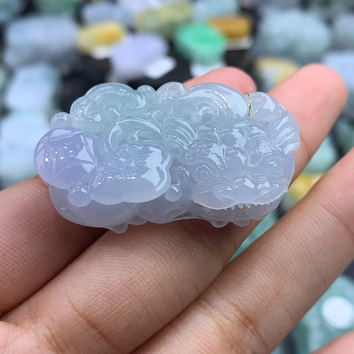 翡翠未镶嵌颈饰天然缅甸翡翠