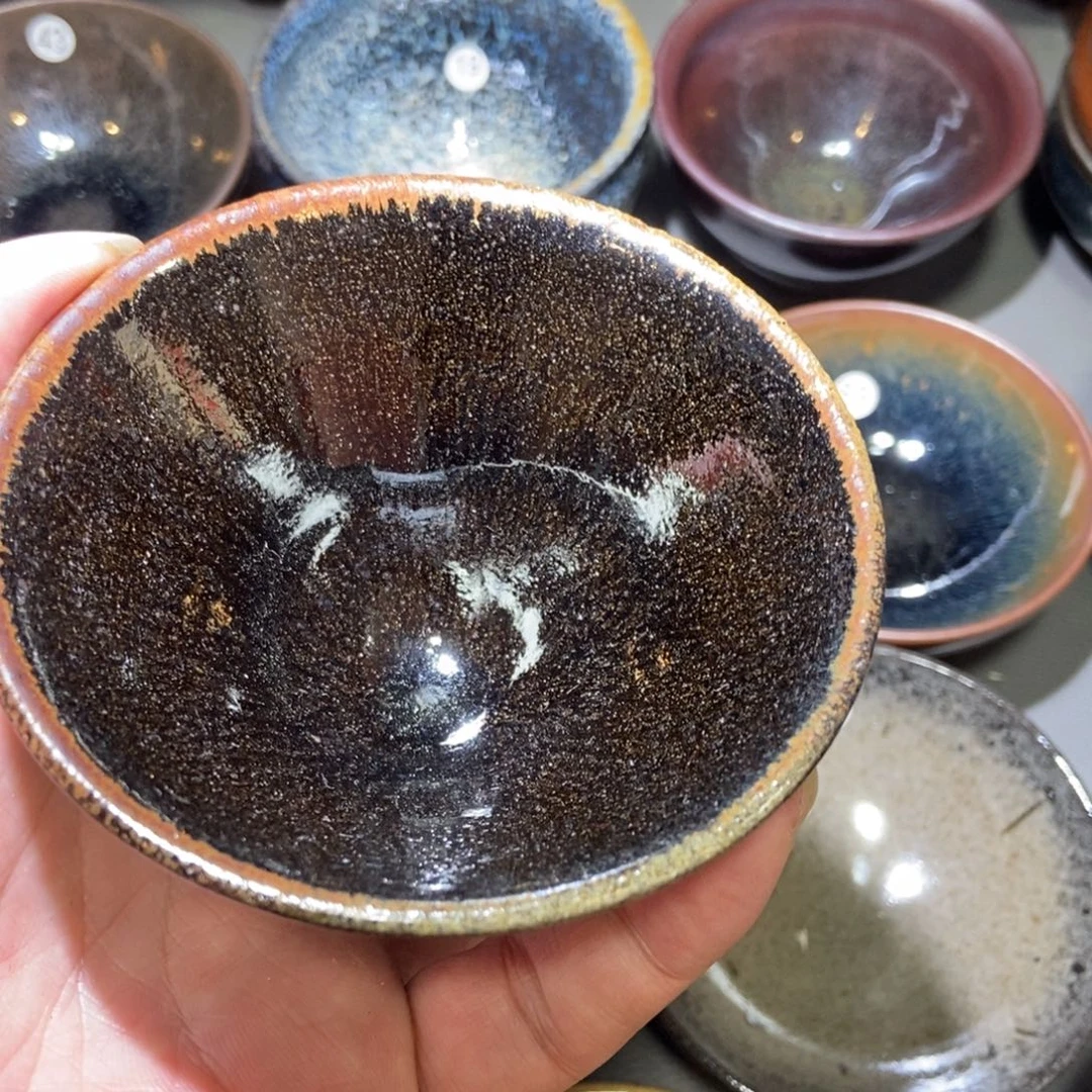 茶盏48 建窑建盏龙窑柴烧