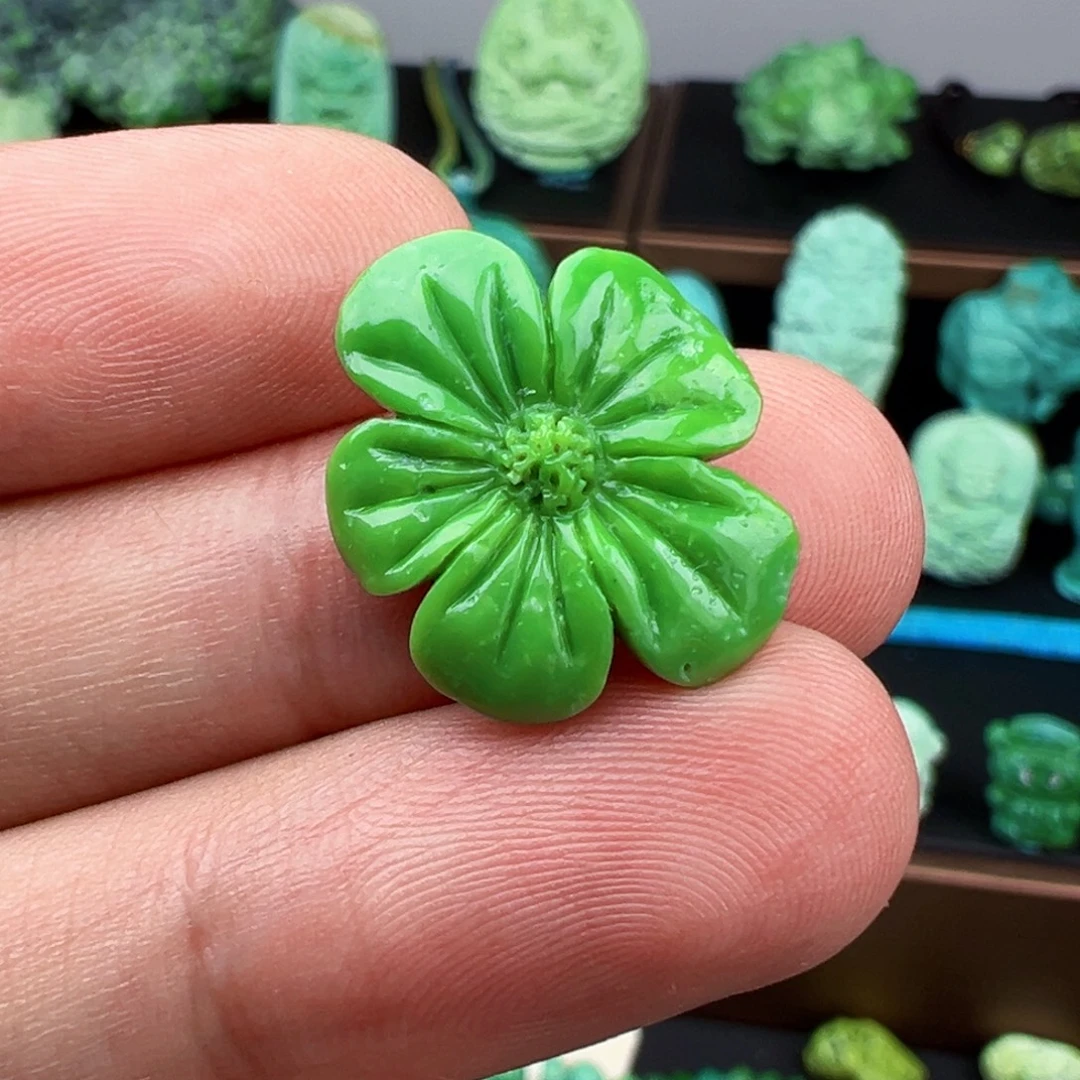 未镶嵌绿松石绿松石主播小林